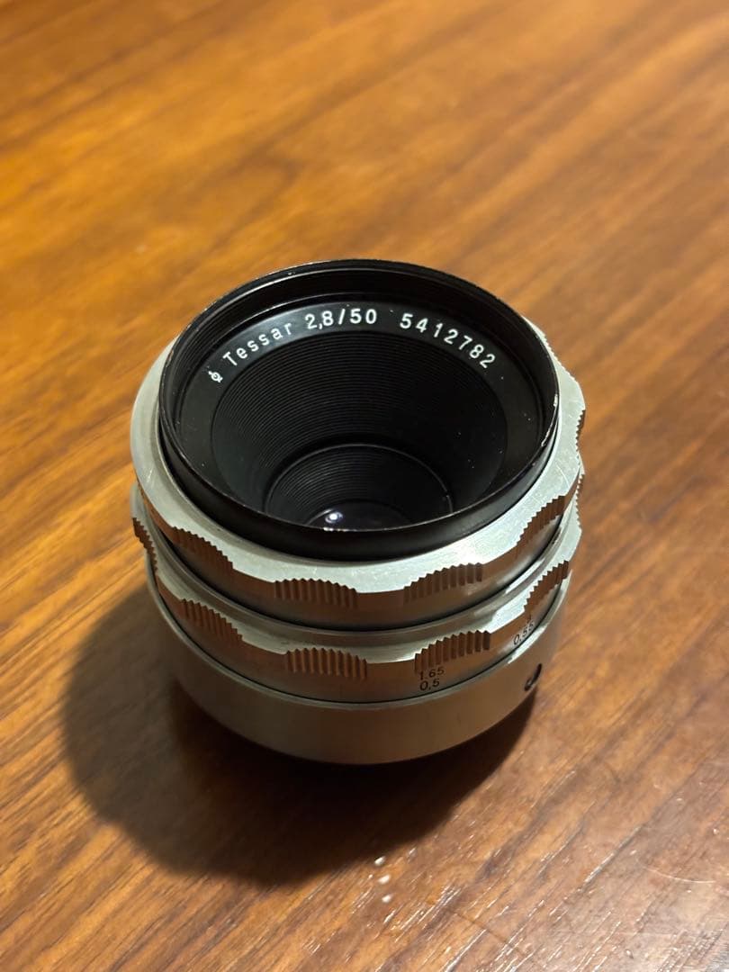 レンズ(単焦点) carlzeiss jena tessar 50mm f2.8 M42