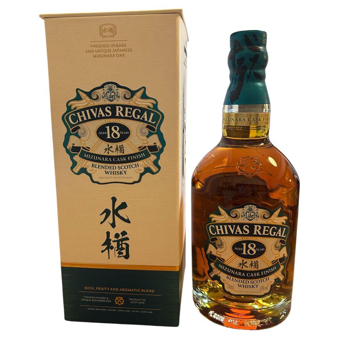 シーバスリーガル　１８年　水楢