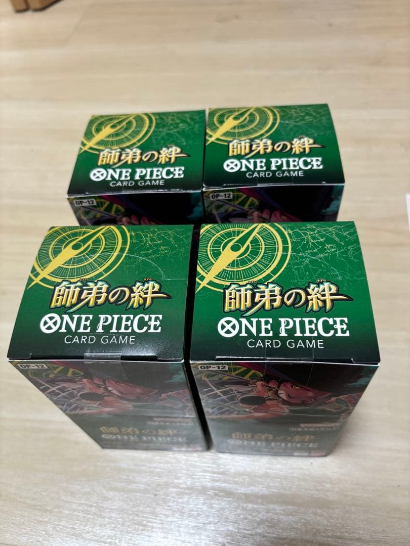 ワンピース カードゲーム OP-12 4箱セット
