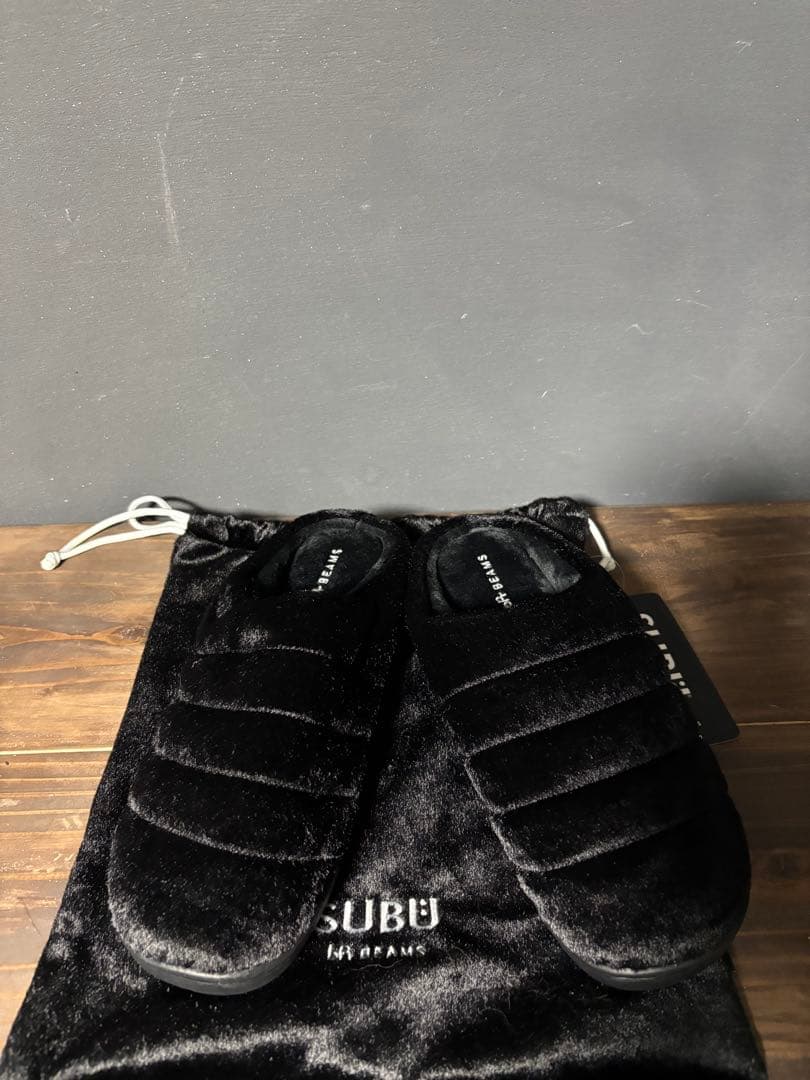 subu beams限定　フェイクファー　サイズ2 黒　未使用　スブ　ビームス