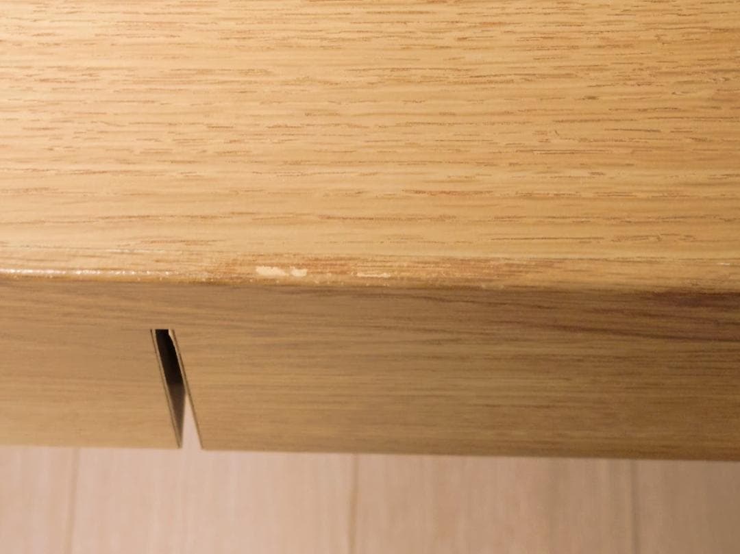 引き出し付きパソコンデスク 幅120センチ 奥行50センチ 完成品