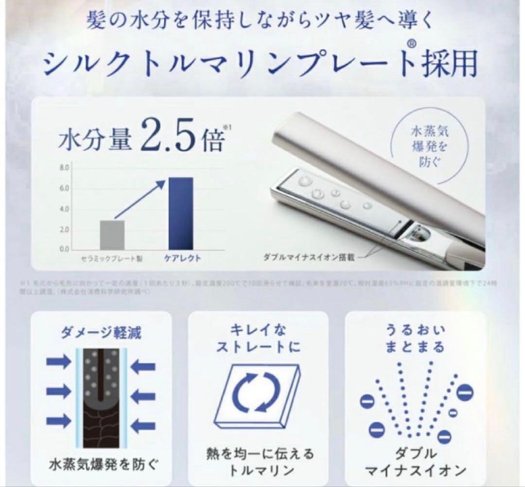 carelect ケアレクト　スムースケアアイロン ローズミスト　新品未使用