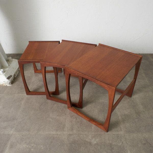 86253★G-PLAN Quadrille ネストテーブル サイドテーブル