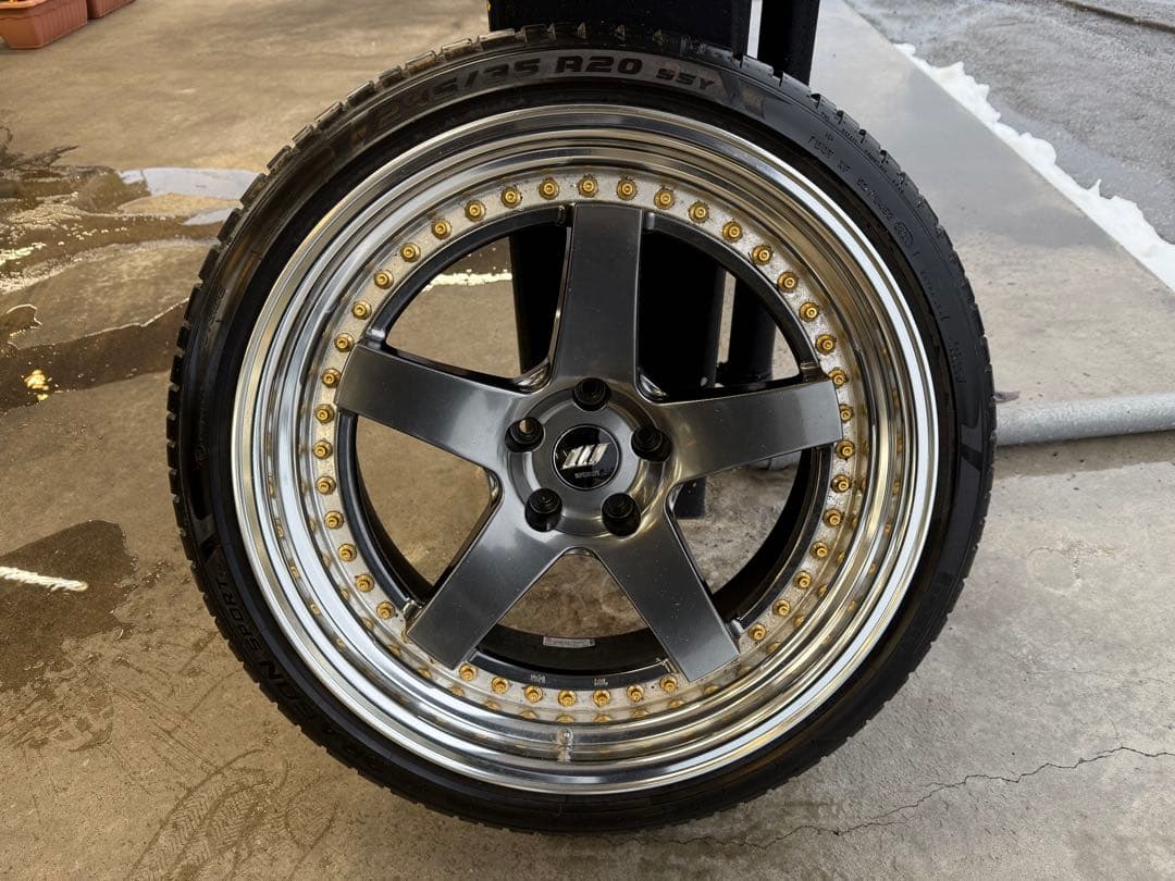 WORK 245/35 R20 夏タイヤホイールセット