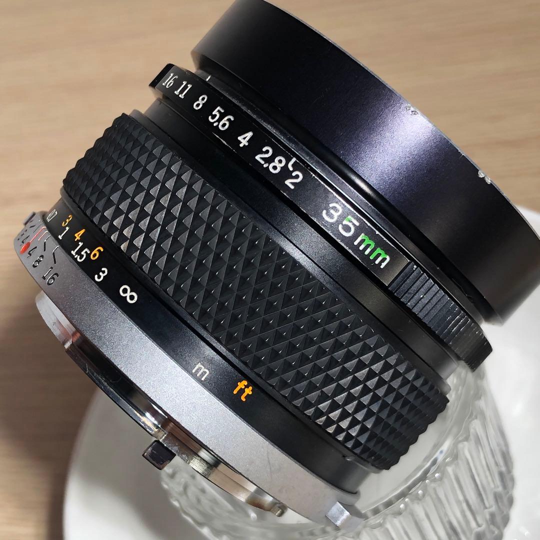 OLYMPUS ZUIKO MC AUTO-W 35mm f2 OMマウント