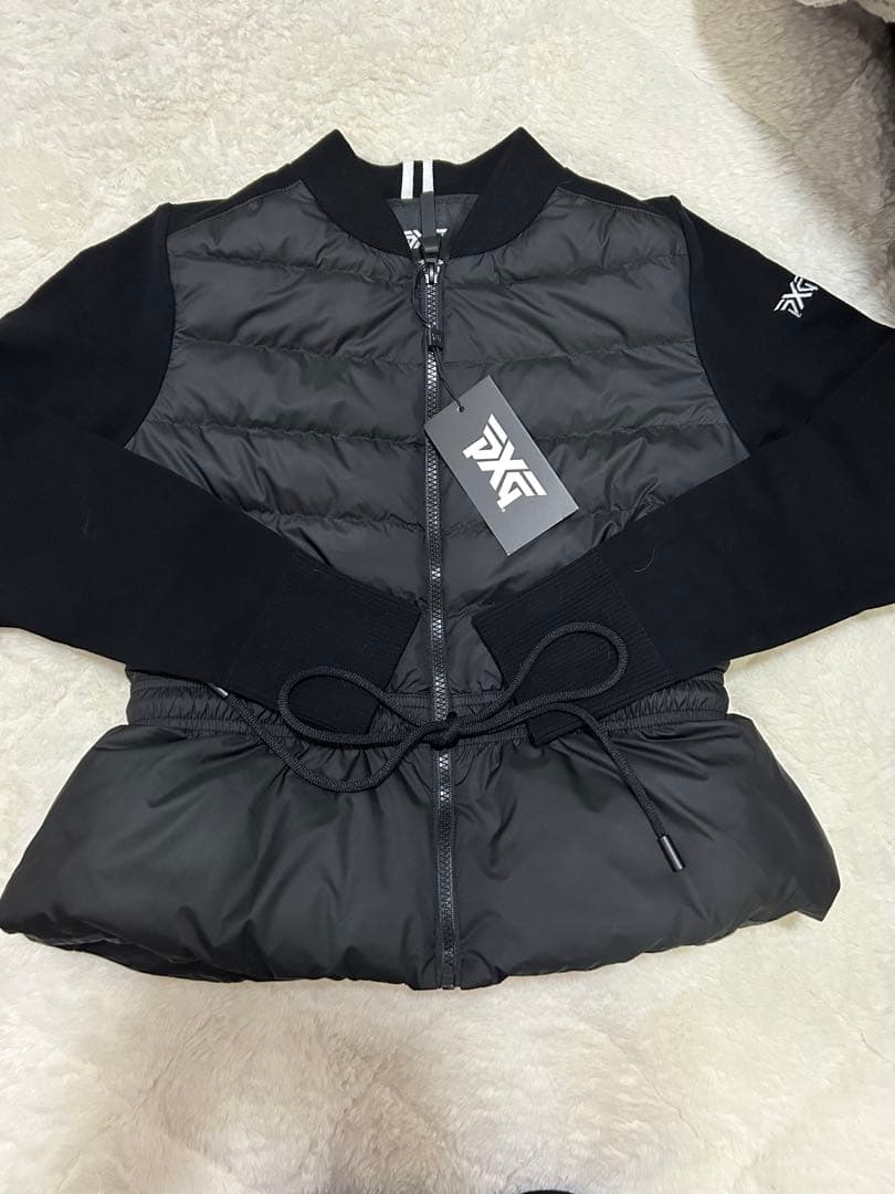 PXG ブラック　ダウントップス　新品タグ付き　Mサイズ