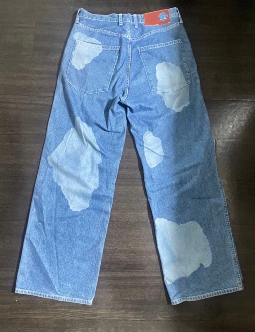 パンツ ENCOMING SPOTTED DENIM TROUSER