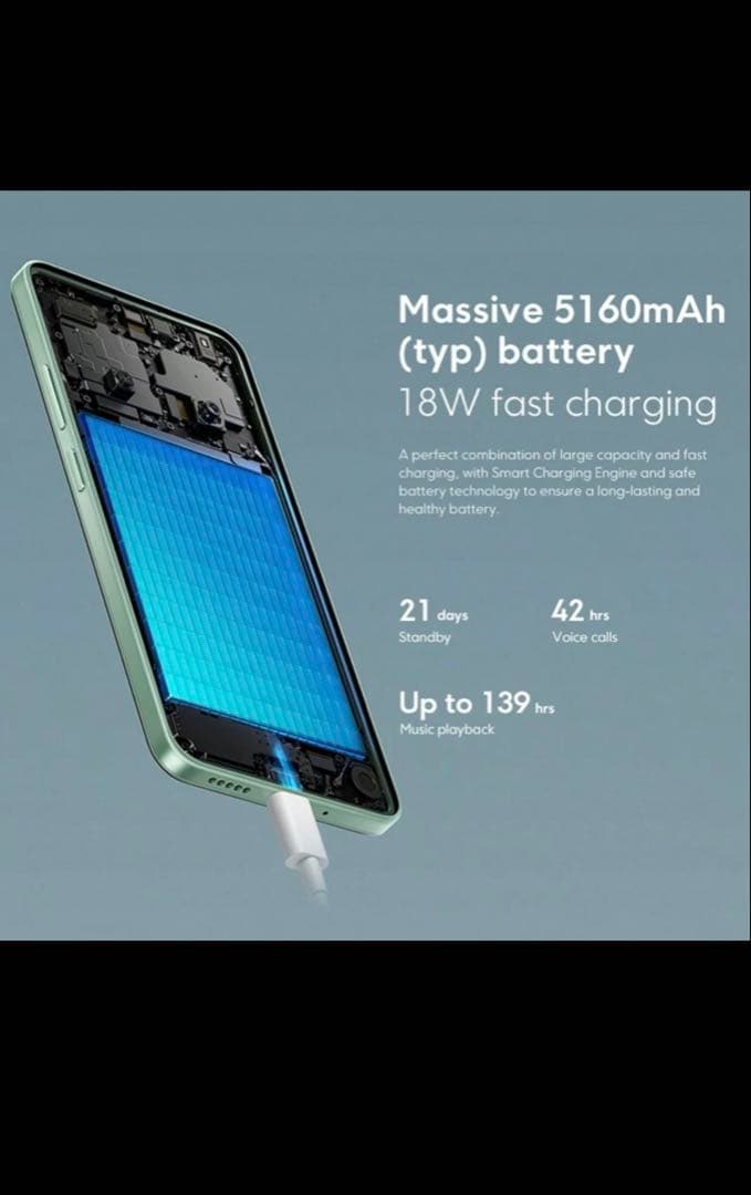 POCO C75 6.88インチ 50MPカメラ