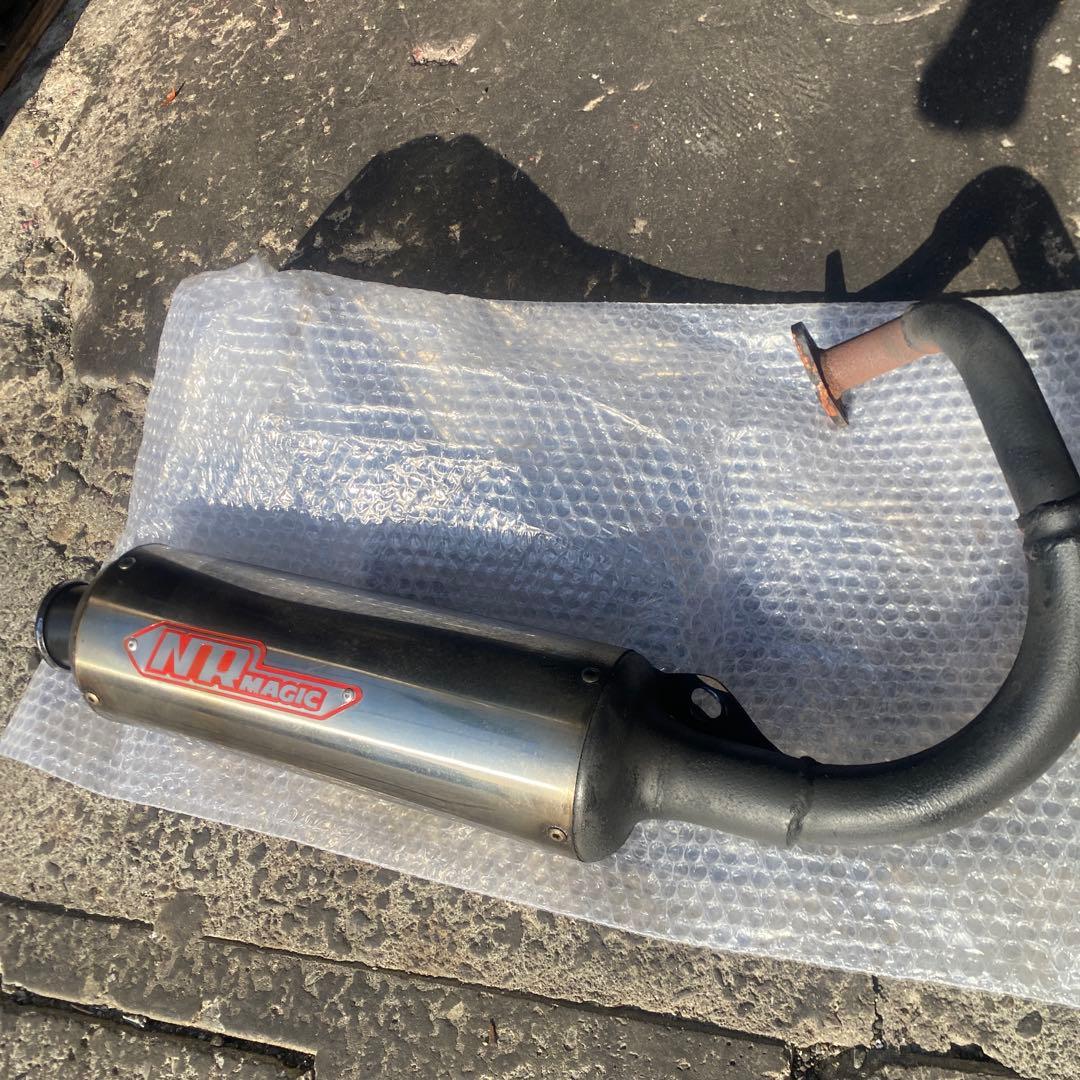 スーパーディオ　AF27 NRマジック　マフラー