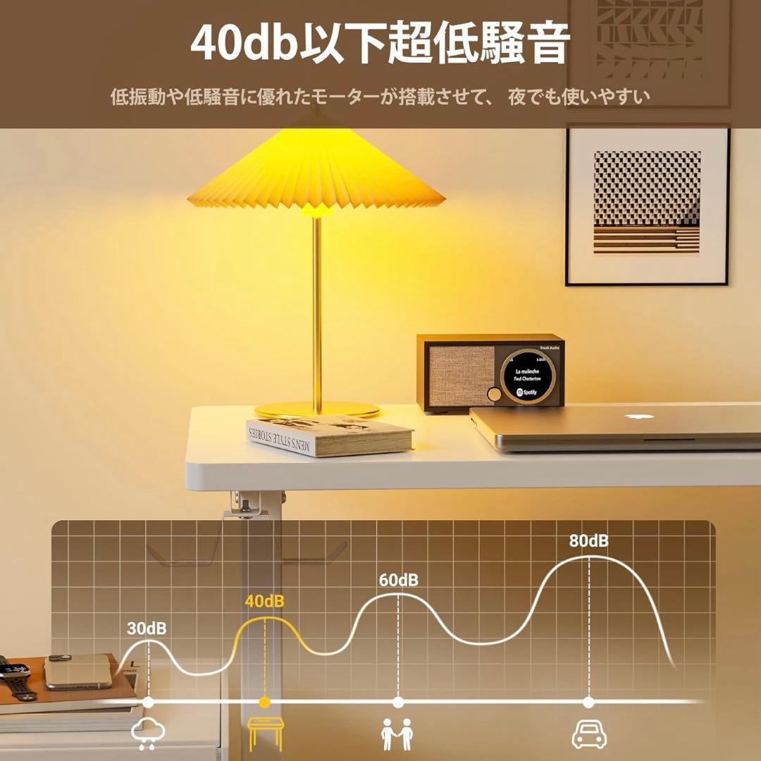 み*み様 Alebert(アレベルト)電動昇降機能付きL字デスク