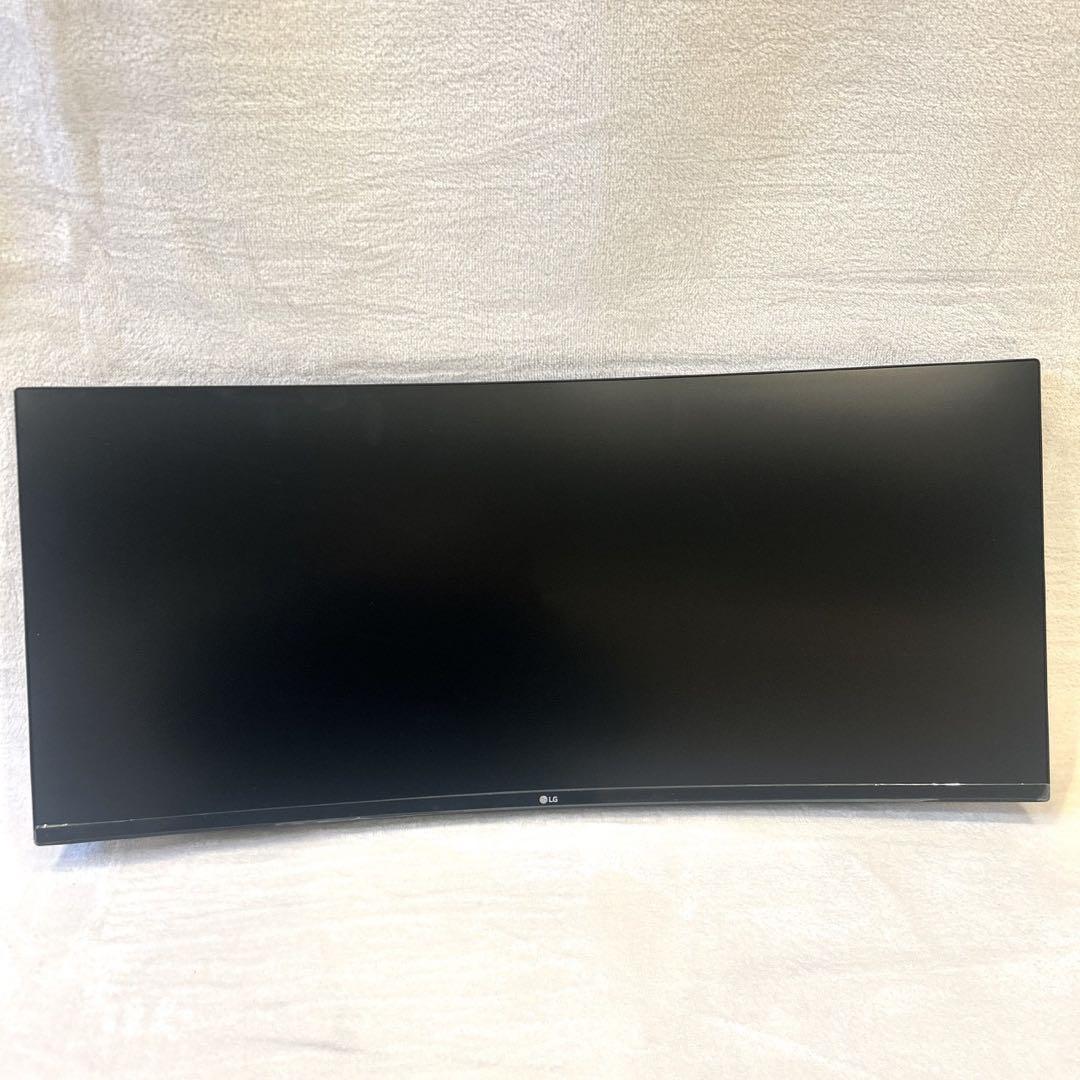 未使用級　LG 34インチ　ゲーミングモニター　34WP60C 本体 曲面