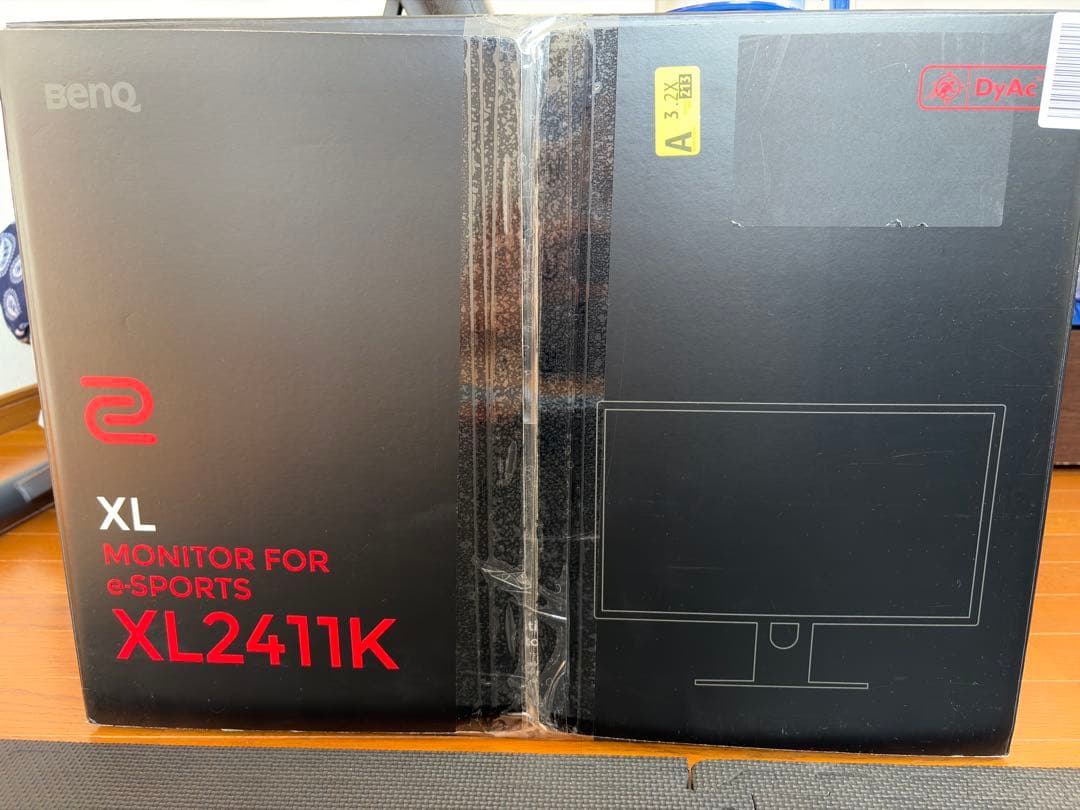 ディスプレイ・モニター本体 benq xl2411k