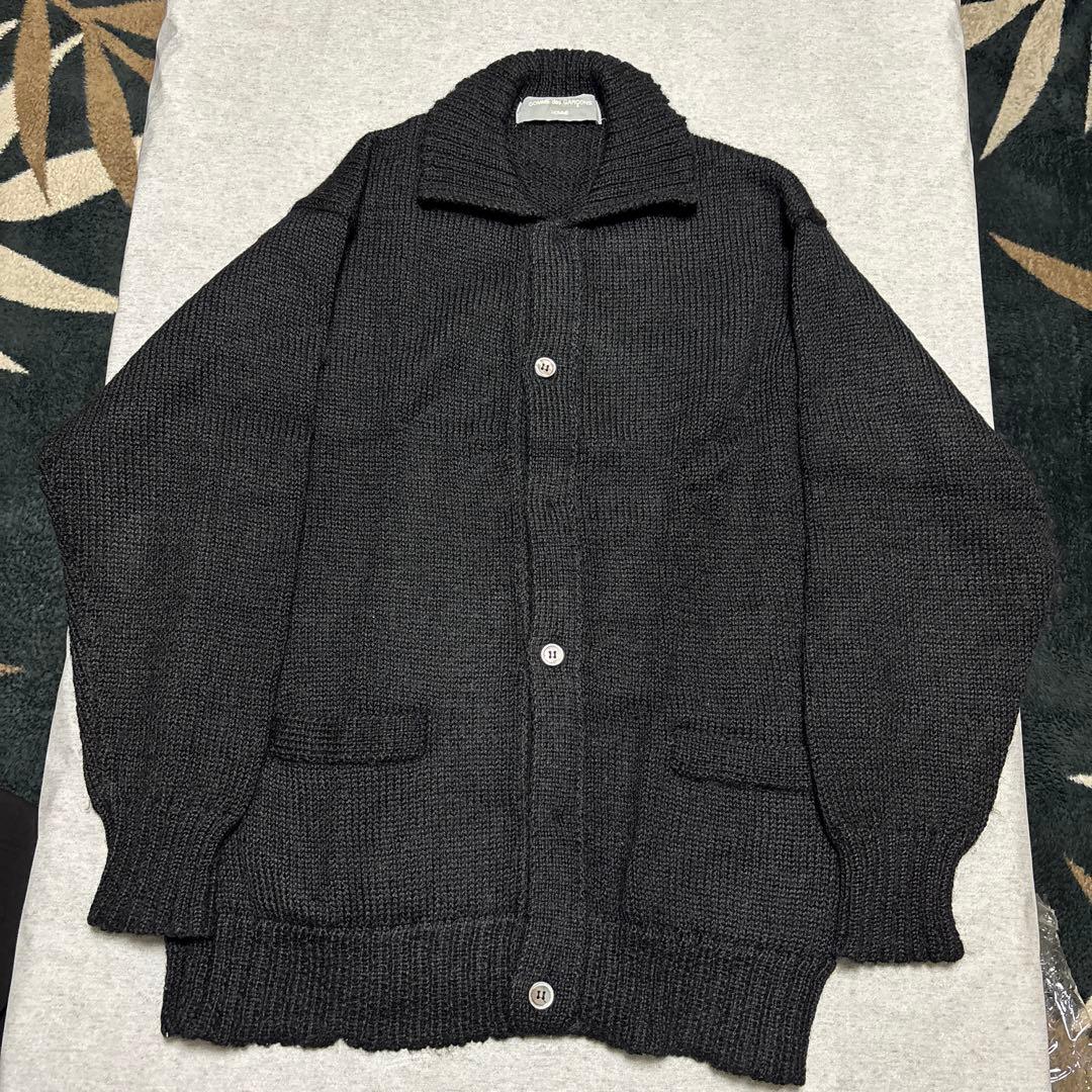 コムデギャルソンオム　ニットカーディガン
