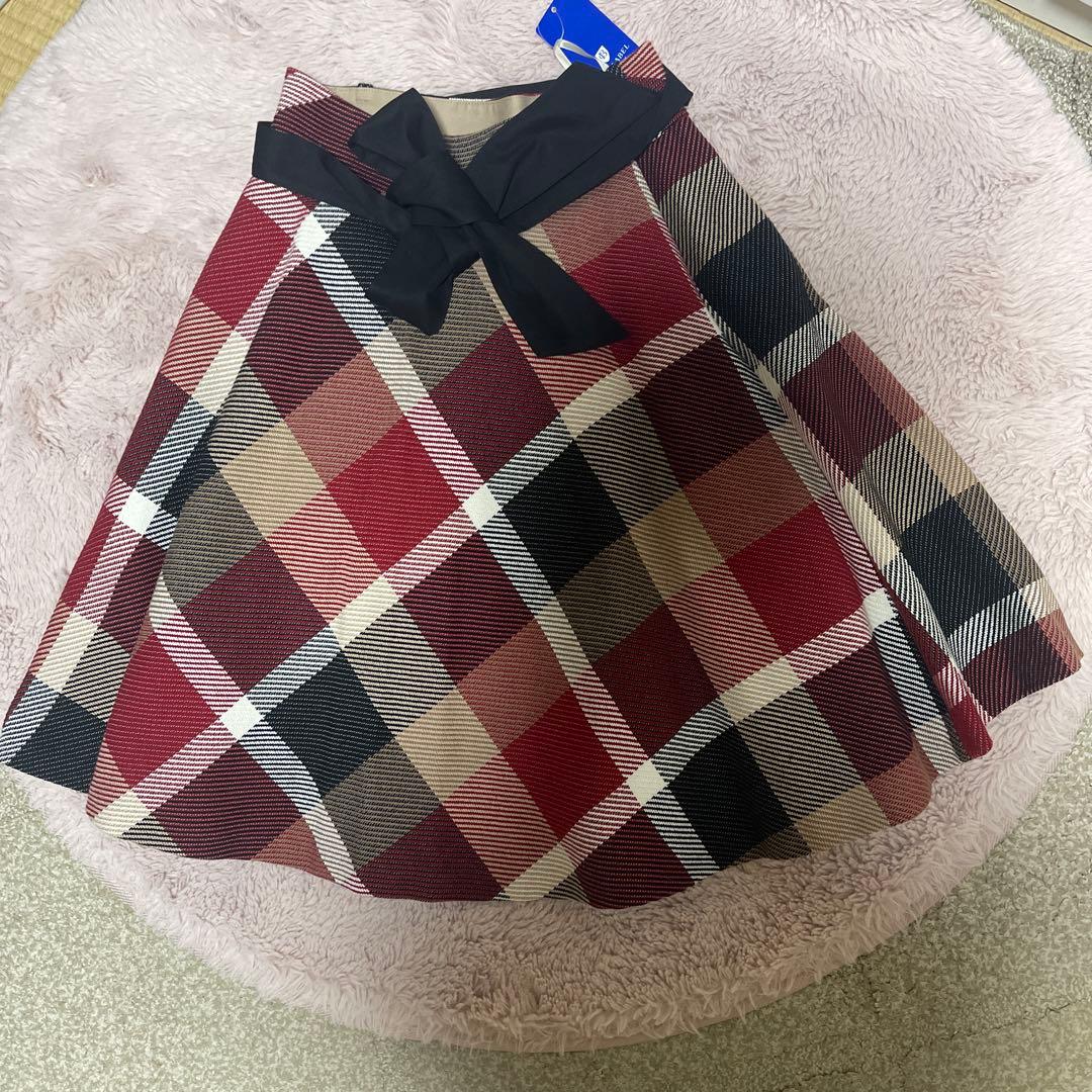 BLUE LABEL CRESTBRIDGE ツイードスカート 定価24000円