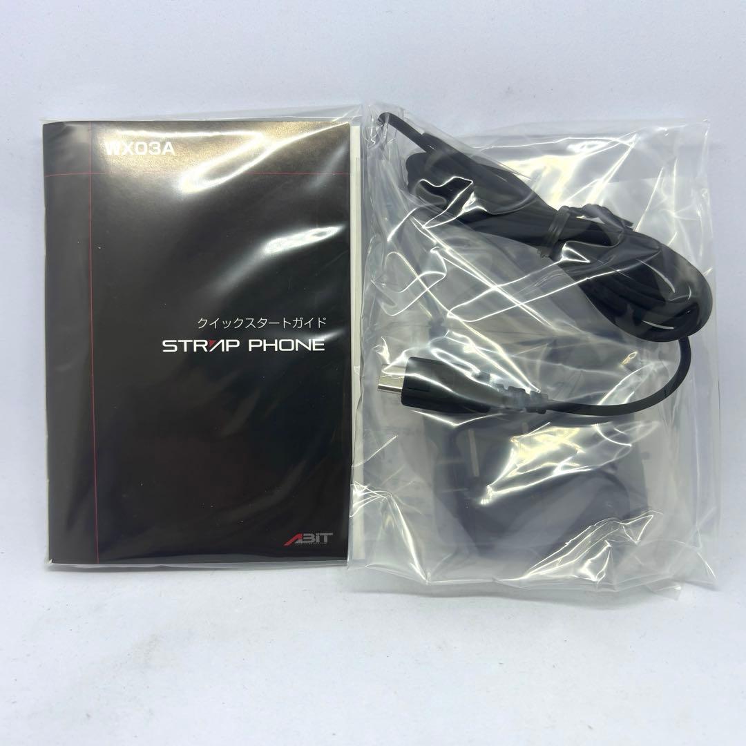 WILLCOM WX03A STRAP PHONE希少未使用品ジャンク