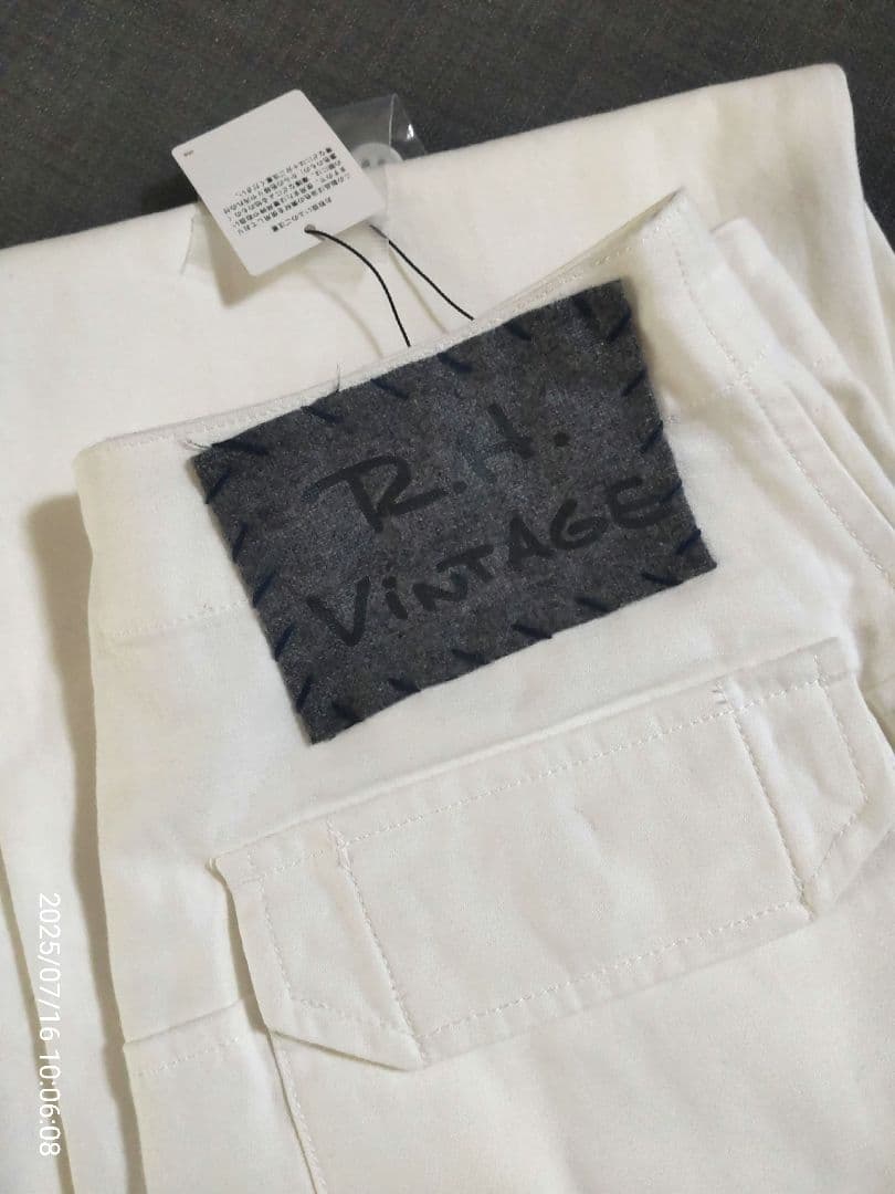 新品未使用　ロンハーマン　ミリタリーチノカーゴパンツ　ホワイト　S