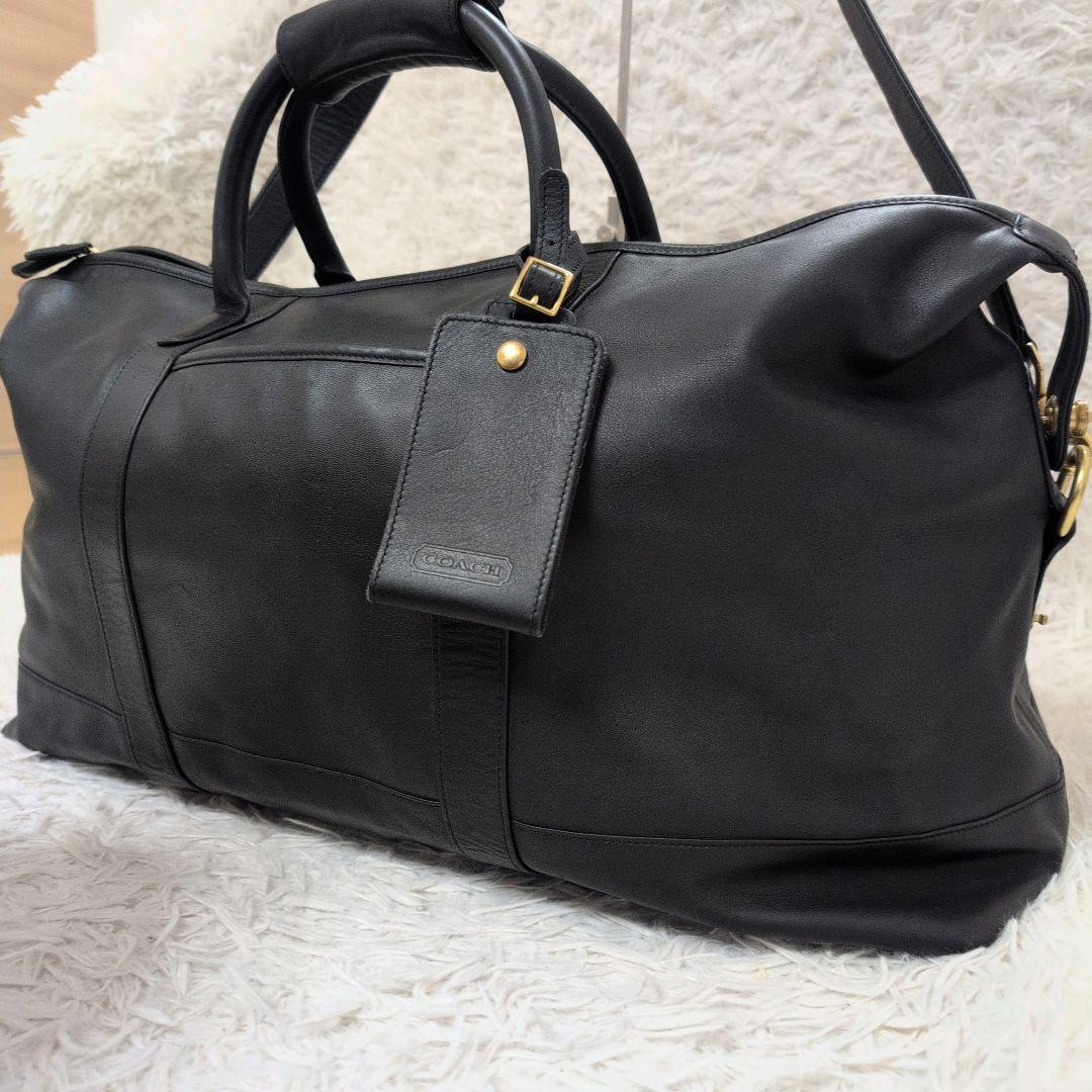 極美品✨️COACH ボストンバッグ 2way オールドコーチ 0502