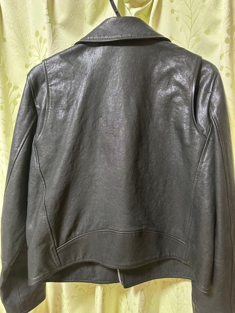 【大幅お値下げ中】Theory Lux 黒 レザージャケット シングルライダース