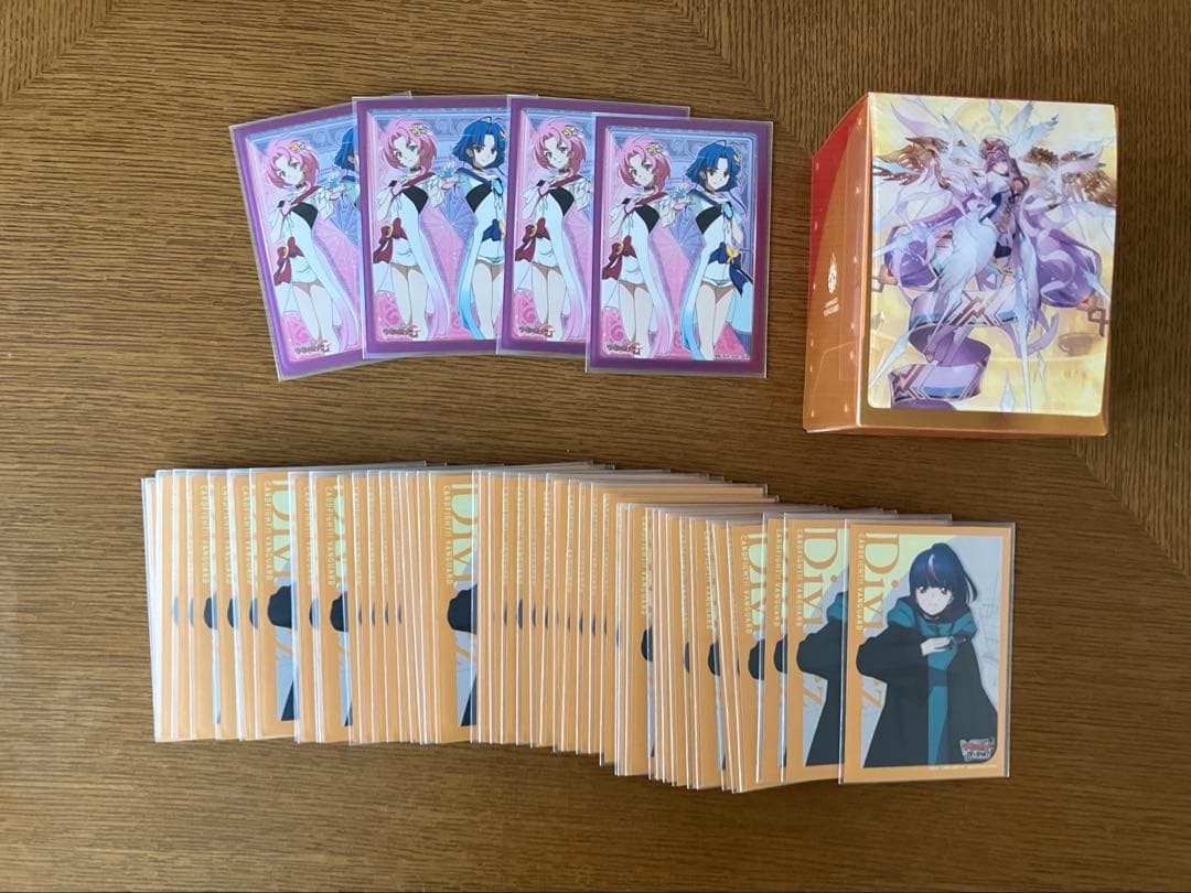 斑*鳩様 リィエルアモルタデッキ、明星エリカスリーブ、デッキケース付き