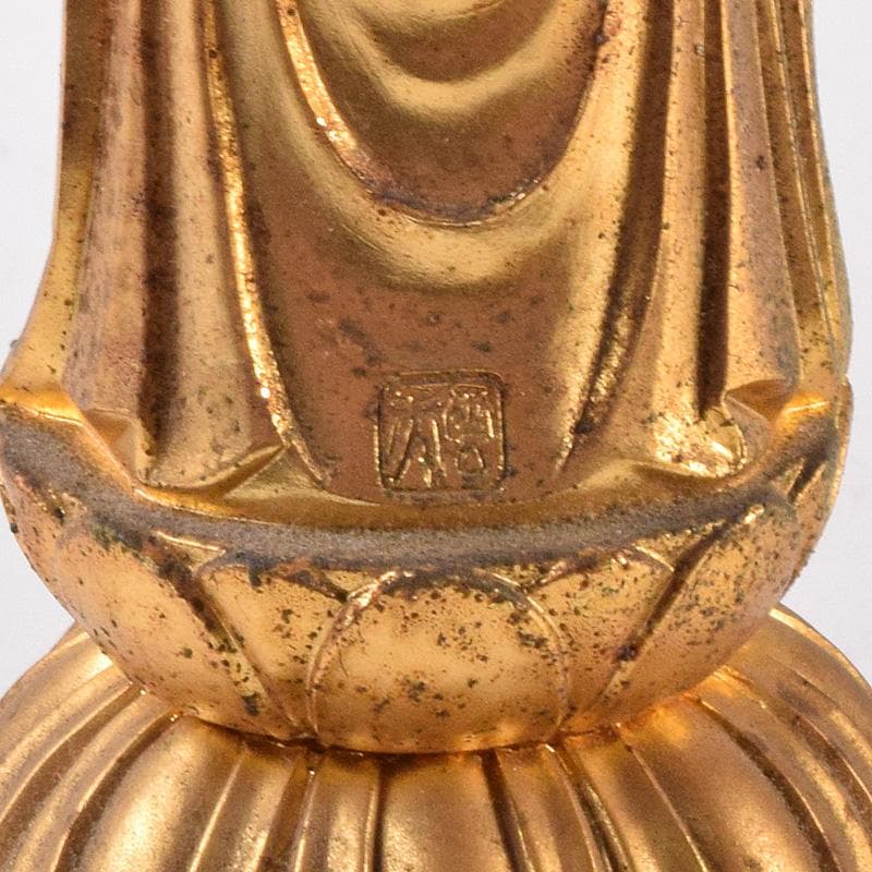 Bd-akioto　観音菩薩像　懐中仏　２体　観音開逗子付　V　7982