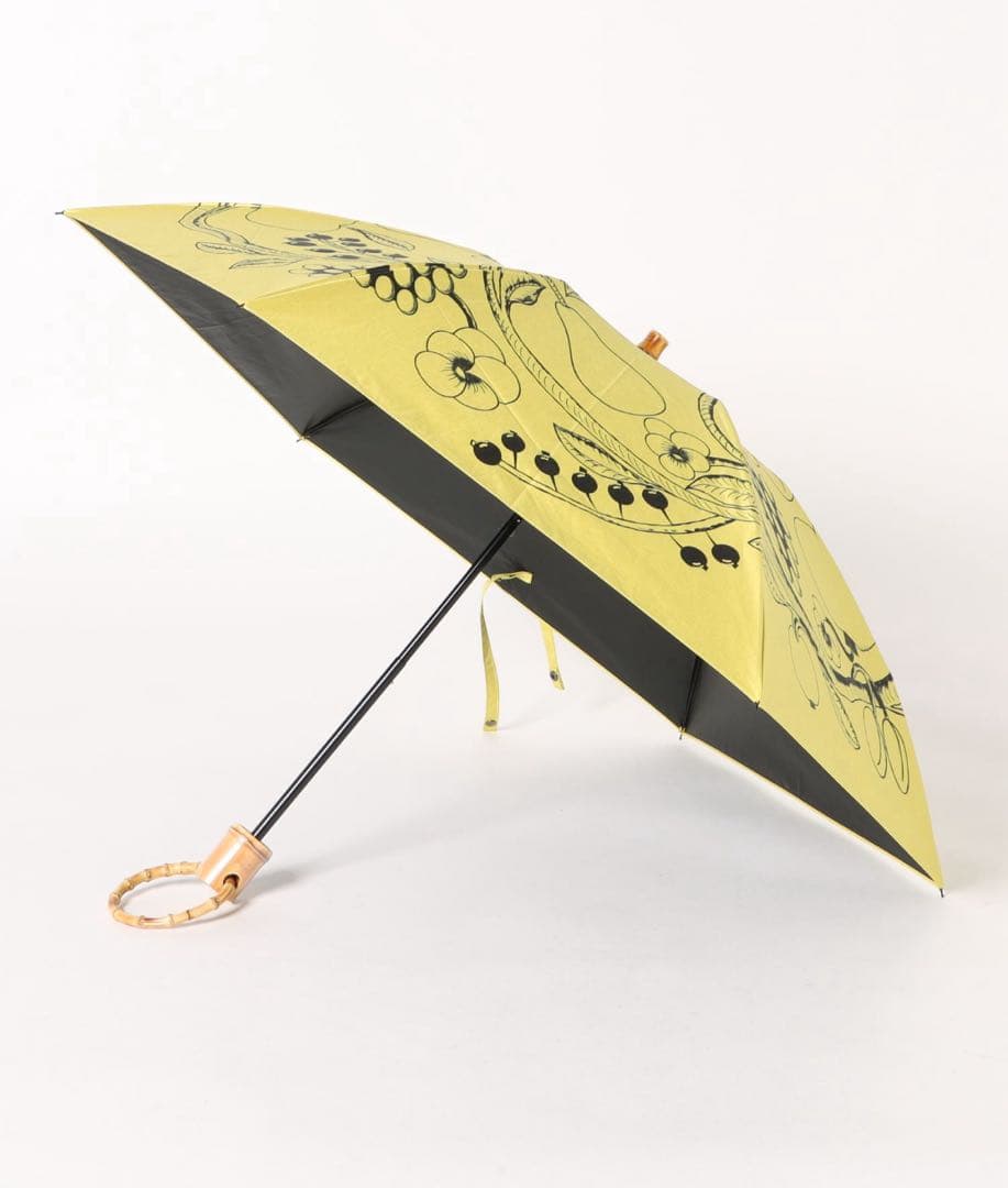 utatane×Kuovi 折り畳み日傘 完全遮光　晴雨兼用