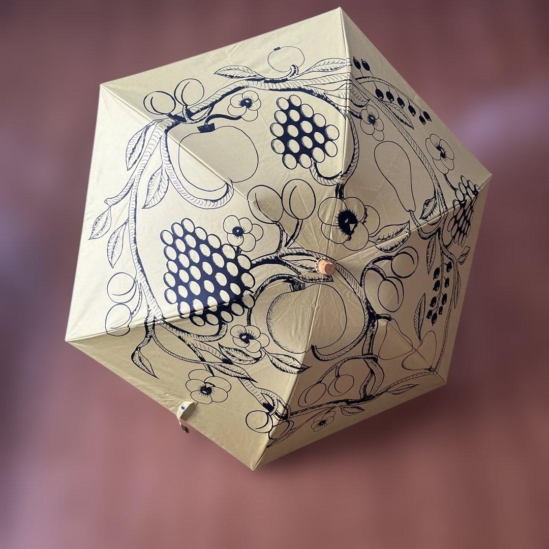 utatane×Kuovi 折り畳み日傘 完全遮光　晴雨兼用