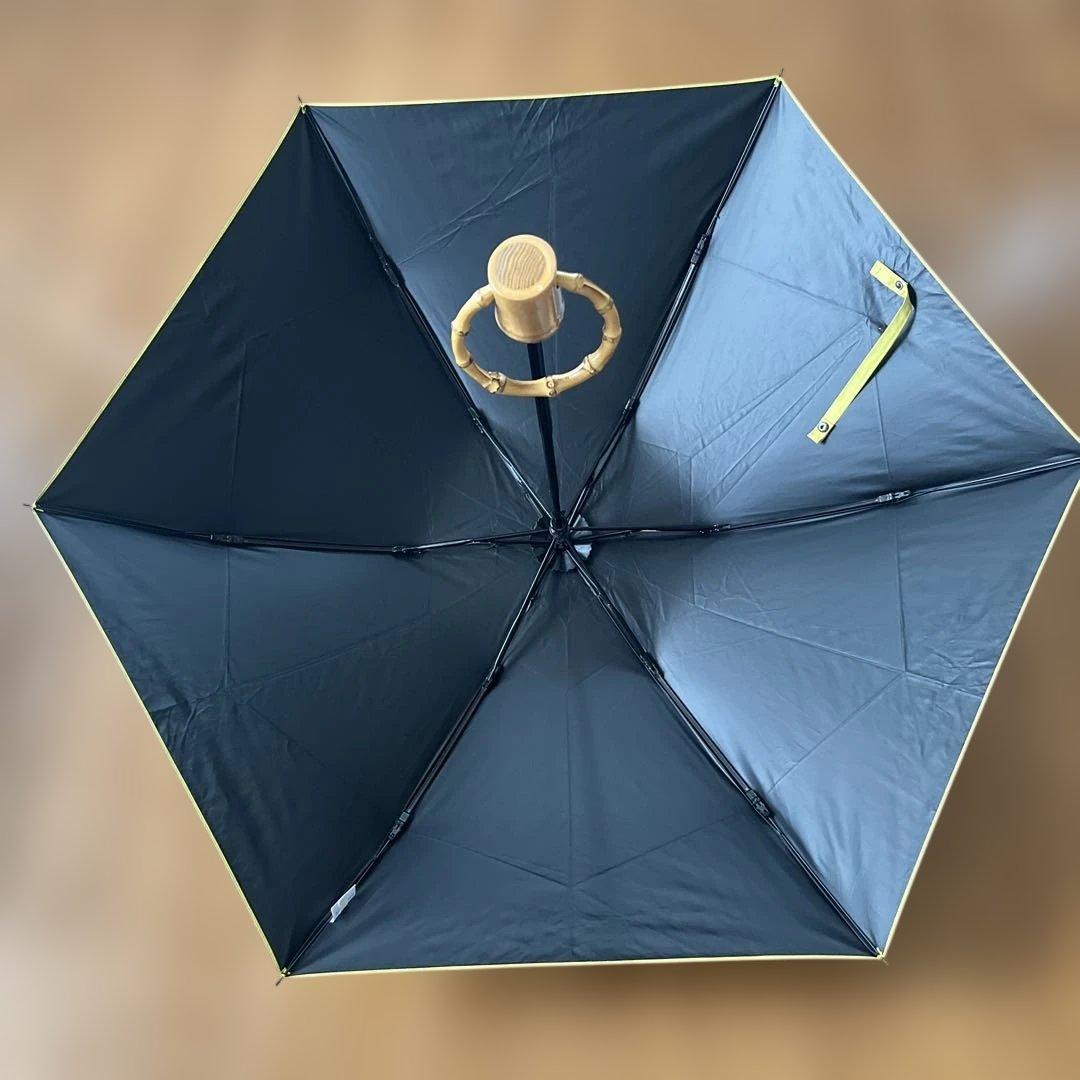 utatane×Kuovi 折り畳み日傘 完全遮光　晴雨兼用