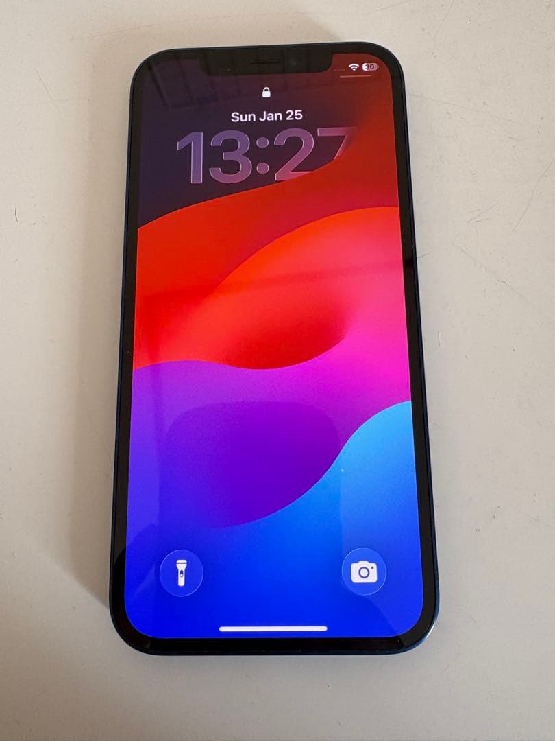 Apple iPhone 12 本体 ブルー 64gb