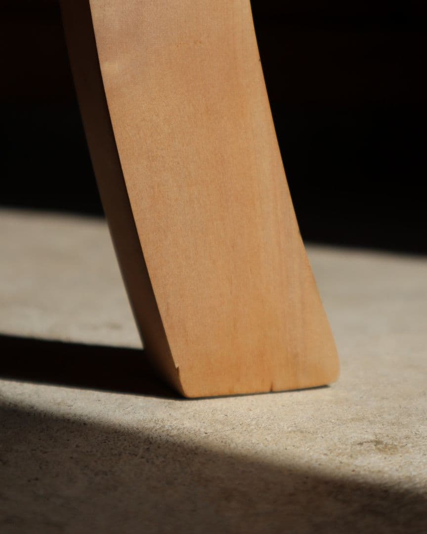 最終値下げ　クリーンなブナの丸スツール　古道具 古家具 アンティーク カフェ