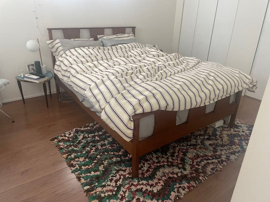 アクメファニチャー ダブルベッドフレーム　直接引き渡しのみ