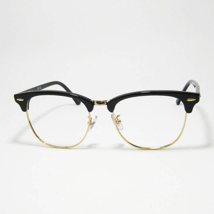 ★RB3016F-BK-DATE-55★UVカット 伊達加工 クリア メガネ