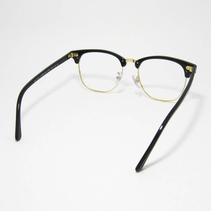 ★RB3016F-BK-DATE-55★UVカット 伊達加工 クリア メガネ
