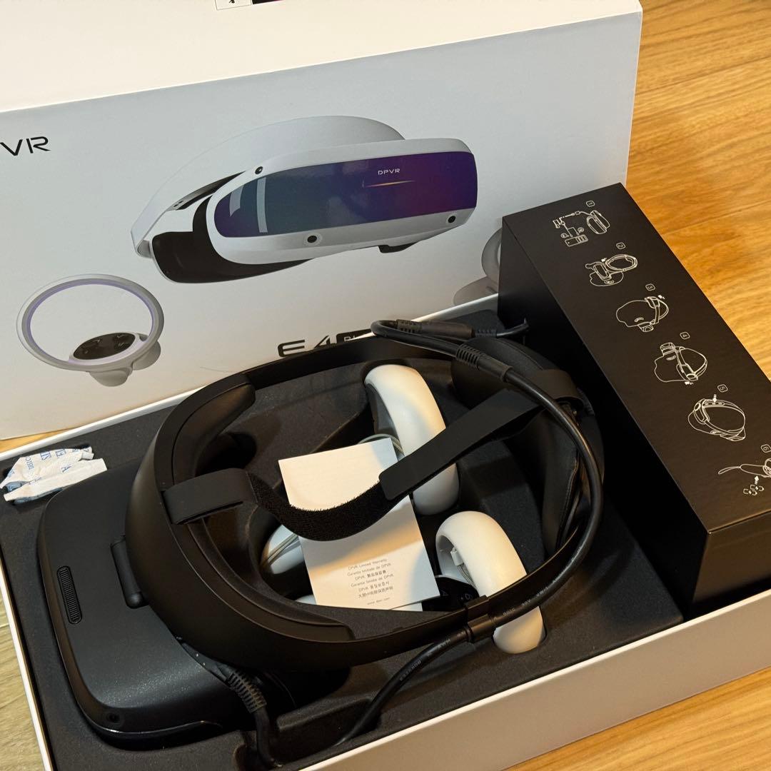 DPVR E4 BLACK VRヘッドセット