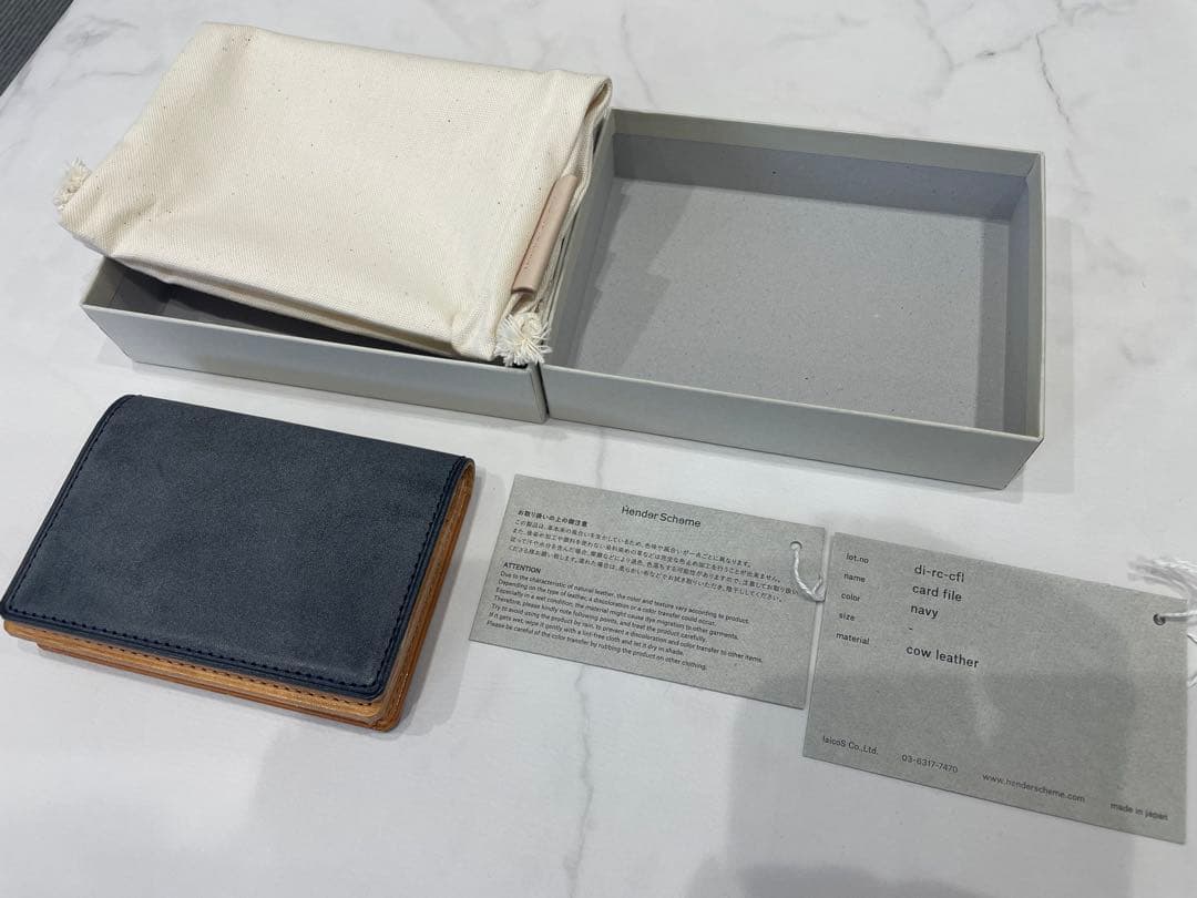 エンダースキーマ 名刺入れ Hender Scheme カードケース