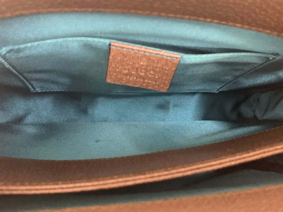 グッチ(Gucci) ショルダーバッグ503877 レザー ベージュ 美品