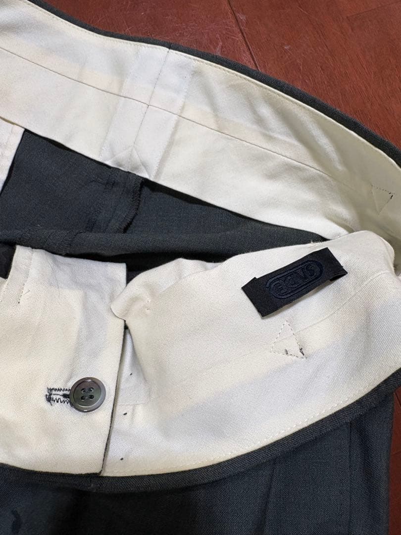 manhole別注52800円購入SADEスラックスPT01 試着のみ