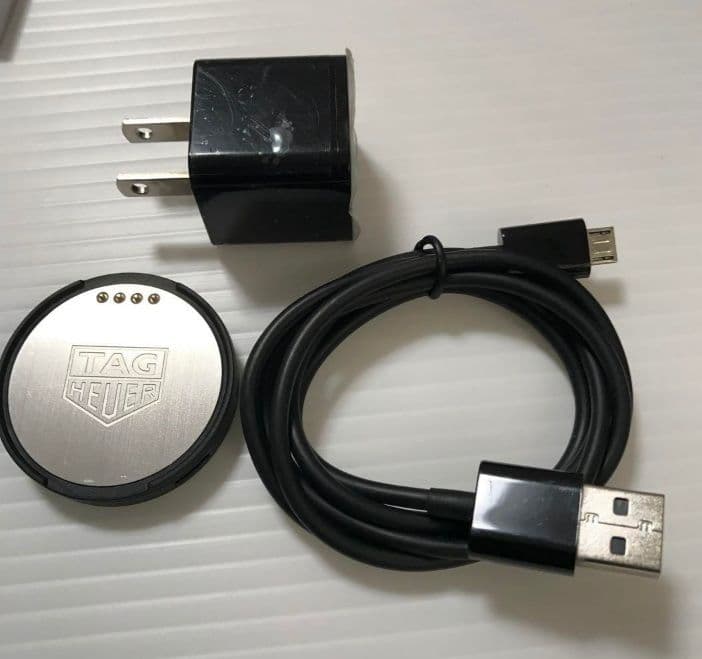美品タグホイヤー コネクテッドモジュラー41ブラック+替えベルト