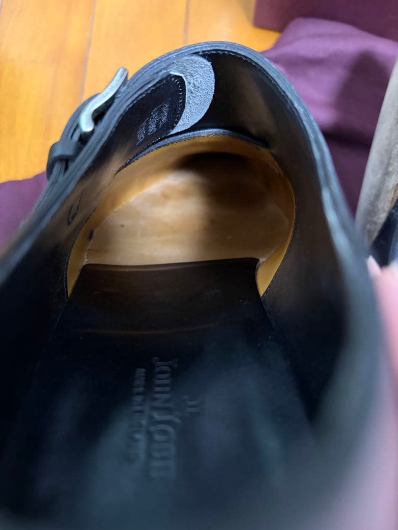 ジョンロブ JOHN LOBB チャペル 6E ブラック 純正シューツリー付