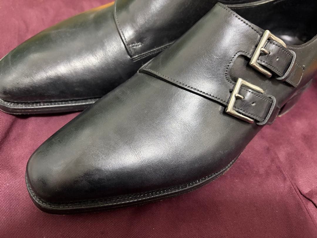 ジョンロブ JOHN LOBB チャペル 6E ブラック 純正シューツリー付