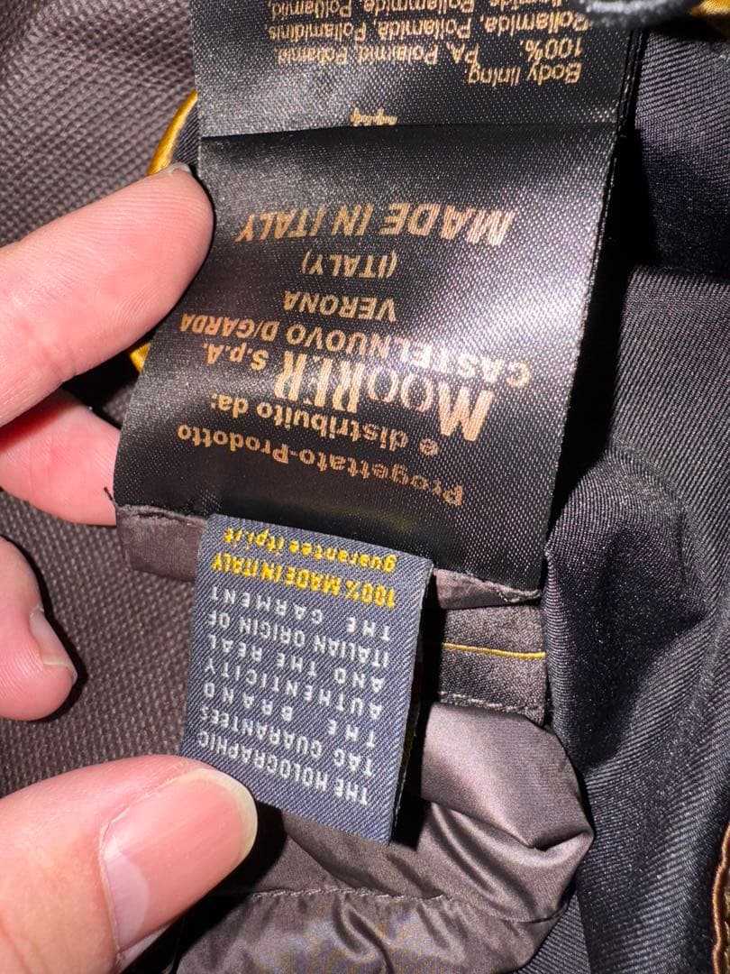 MooRER SAPPORO ブラック 44