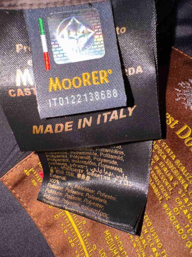 MooRER SAPPORO ブラック 44