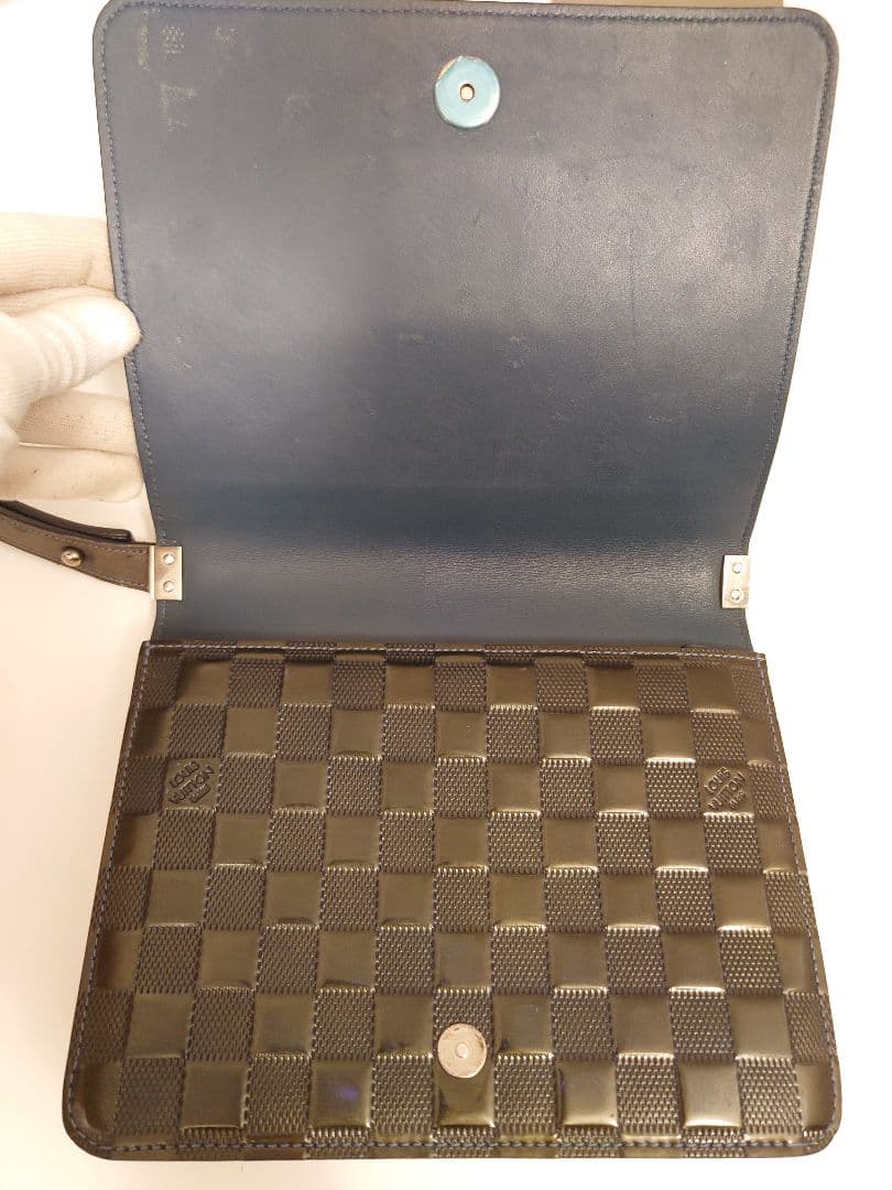 ルイヴィトン ダミエ ヴェルニ キャバレー ハンドバッグ ショルダーバッグ