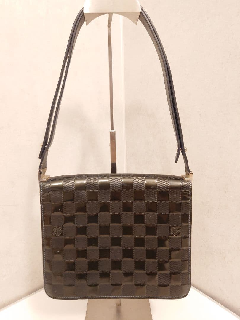 ルイヴィトン ダミエ ヴェルニ キャバレー ハンドバッグ ショルダーバッグ