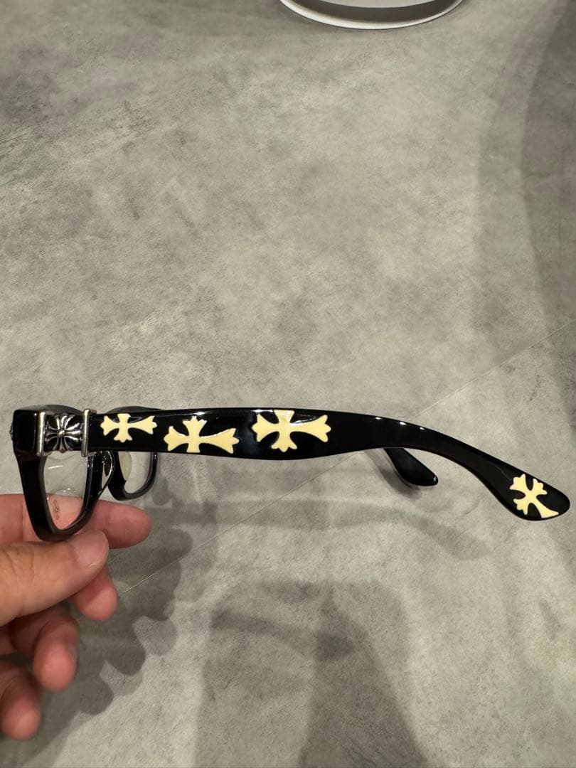 め*こ様 Chrome Hearts クリアレンズサングラス