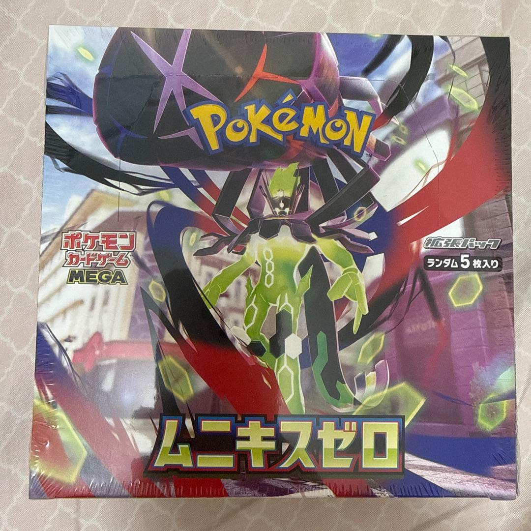 新品未開封】ポケモンカード ムニキスゼロ BOX シュリンク付き