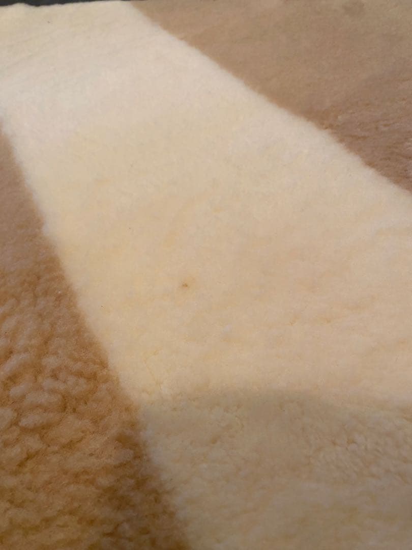 美品　ムートン　敷きパット　ケース付き　シングル　東洋羽毛　羊毛　セレクション