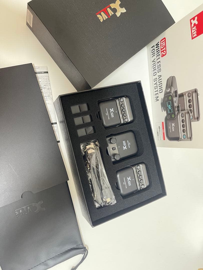 Xvive U5T2 ワイヤレス ピンマイク