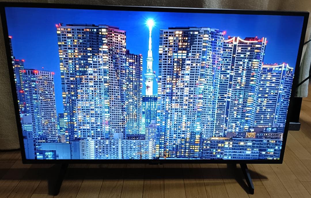 美品 25年製 43V型SHARP AQUOS 4T-C43GL1 4Kテレビ