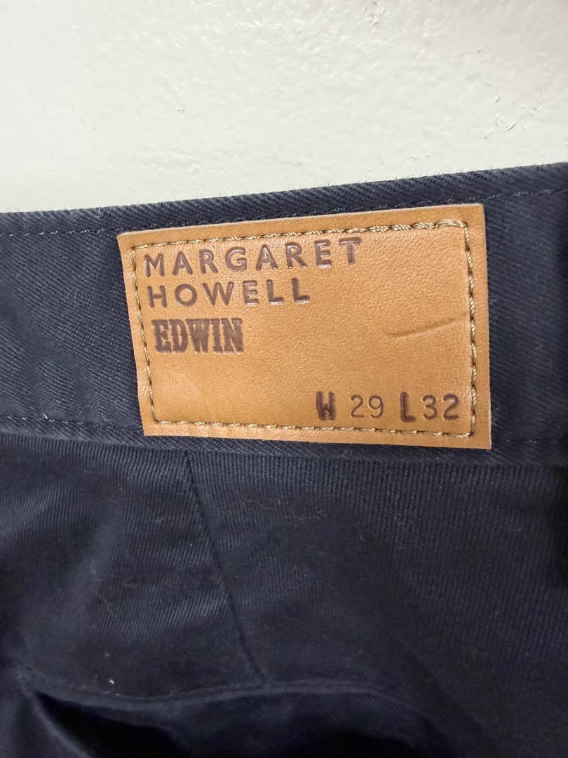 マーガレットハウエル MHL. エドウィン EDWIN チノパン ワイドパンツ