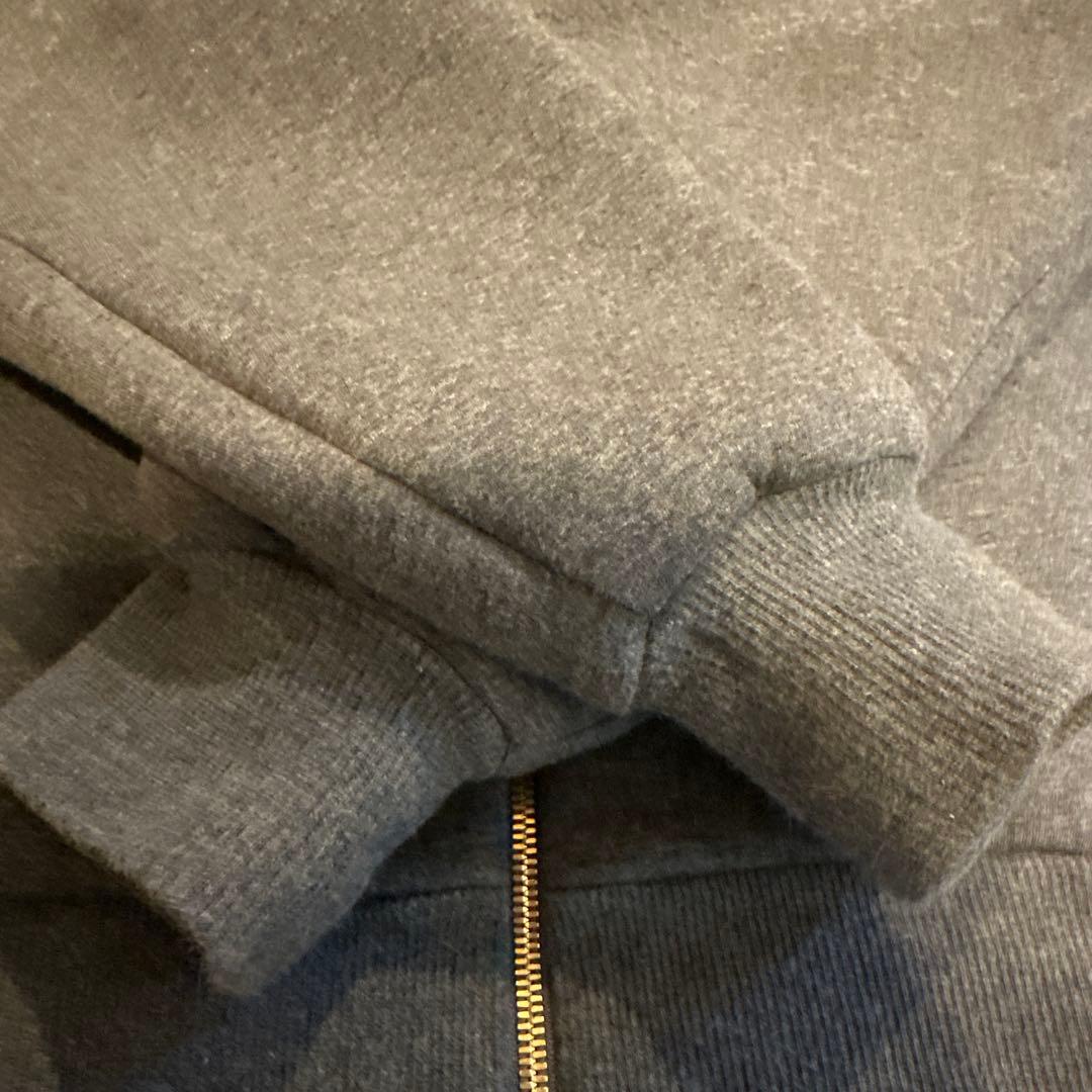 ドゥーズィエムクラス　Oversized フーディー ジップアップパーカー